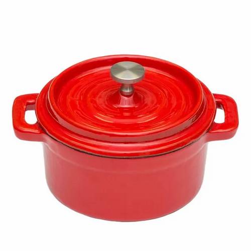 Кастрюля порционная круглая чугун P.L. с крышкой 250 мл, 10,5 см диаметр  81200175 Кастрюля порционная круглая чугун P.L. с крышкой 250 мл, 10,5 см диаметр  81200175