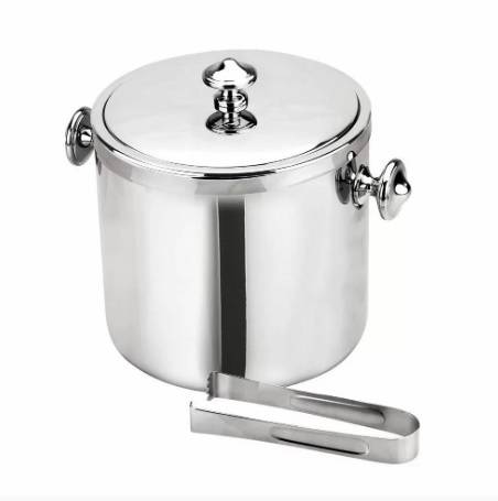 Ведерко для льда + щипцы d=15 см  h=17 см P.L. - BarWare & REG Ведерко для льда + щипцы d=15 см  h=17 см P.L. - BarWare & REG