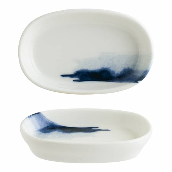 Блюдо овальное 100*65мм Blue Wave Bonna BLWHYG10OV Блюдо овальное 100*65мм Blue Wave Bonna BLWHYG10OV