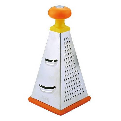 Терка 4-х гранная нерж. с пластик. ручкой 93-AC-GR-73 Терка 4-х гранная нерж. с пластик. ручкой 93-AC-GR-73