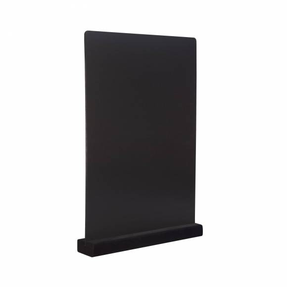 Табличка меловая вертикал. на дерев. подставке черн. А4 210*300 мм. 