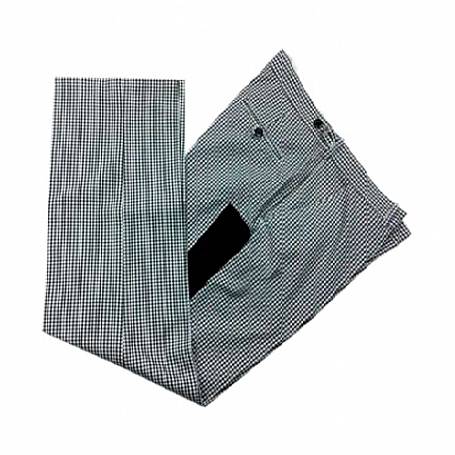 Брюки повара Chef черно-белая клетка размер 52 хлопок 97000208