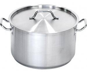 Кастрюля нерж.  3л MGSteel 19003 (d=21,5см h=8см) Кастрюля нерж.  3л MGSteel 19003 (d=21,5см h=8см)