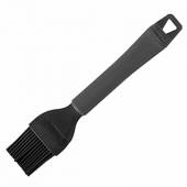 Кисть кондитерская 200х40мм силиконовая Paderno черная 48280-09  04141026 Кисть кондитерская 200х40мм силиконовая Paderno черная 48280-09  04141026