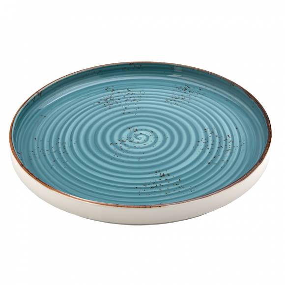 Тарелка мелкая с бортом 230мм фарфор Infinity By Bone HL-IN-23-RD /6/ Тарелка мелкая с бортом 230мм фарфор Infinity By Bone HL-IN-23-RD /6/