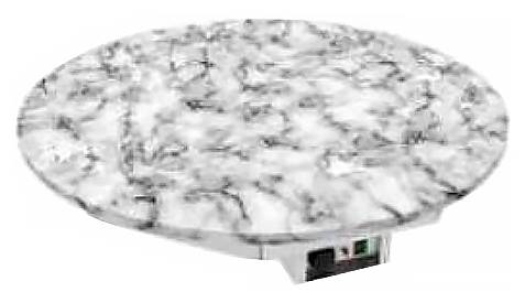 Поверхность охлаждаемая встраиваемая круглая Gastrolux ВТП-100/К искусств. камень Поверхность охлаждаемая встраиваемая круглая Gastrolux ВТП-100/К искусств. камень