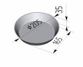 Форма для хлеба Спика 4 Л  17 В с ручками  4 секции