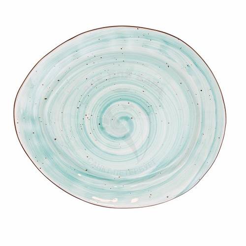 Тарелка капля 270мм фарфор Ocean Fusion P.L.  73040112 /6/ Тарелка капля 270мм фарфор Ocean Fusion P.L.  73040112 /6/
