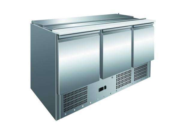 Стол холодильный 3-дверный салат-бар COOLEQ S903