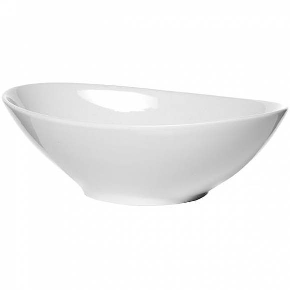 Салатник овальный 530мл H=50 L=200 B=125мм «Кунстверк» A1852 /1/24/
