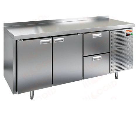 Стол холодильный Hicold GN112/TN  2двери 2 ящика