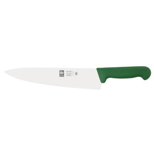 Нож поварской 300/445 мм. Шеф зеленый, узкое лезвие PRACTICA Icel 24500.3027000.300 Нож поварской 300/445 мм. Шеф зеленый, узкое лезвие PRACTICA Icel 24500.3027000.300