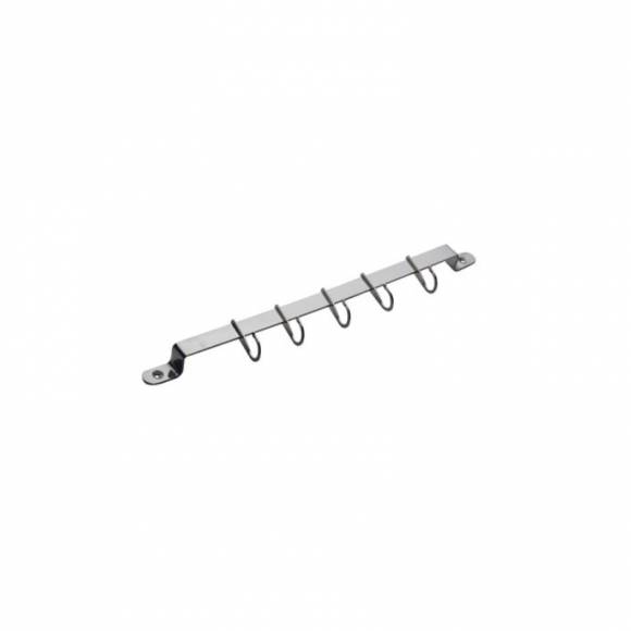 Держатель для кухон. инвентаря 30 см. 5 крючков 23548 Держатель для кухон. инвентаря 30 см. 5 крючков 23548