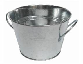 Ведерко д/подачи металл 13,5х8,5  см P.L. (81200293) Ведерко д/подачи металл 13,5х8,5  см P.L. (81200293)