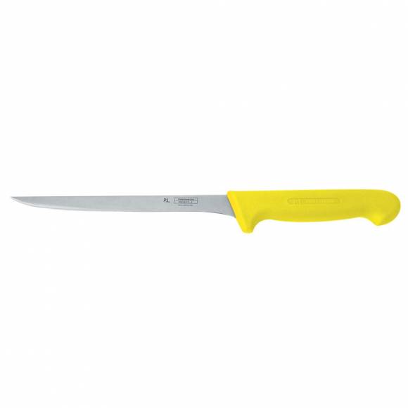 Нож PRO-Line филейный 20 см, желтая пластиковая ручка, P.L. Proff Cuisine KB-3808-200-YL201-RE-PL Нож PRO-Line филейный 20 см, желтая пластиковая ручка, P.L. Proff Cuisine KB-3808-200-YL201-RE-PL