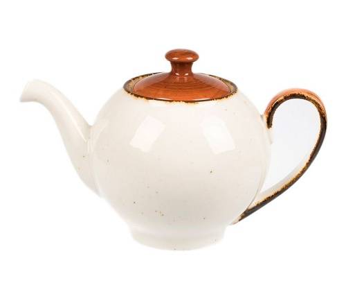 Чайник 1000мл фарфор Fusion Brown Shore P.L.  81223216 /1/