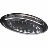 Блюдо овальное нерж. 28,5*17 см Блюдо овальное нерж. 28,5*17 см