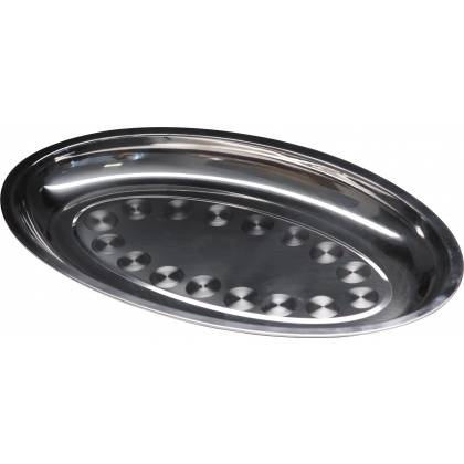 Блюдо овальное нерж. 28,5*17 см Блюдо овальное нерж. 28,5*17 см