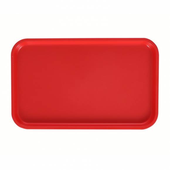 Поднос прямоугольный 53х33см красный [PS Red 4410]