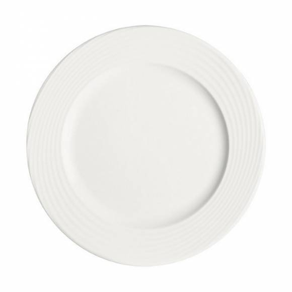 Тарелка 250 мм фарфор White Loop Bonna LOP25DZ узкая полоска b Тарелка 250 мм фарфор White Loop Bonna LOP25DZ узкая полоска b