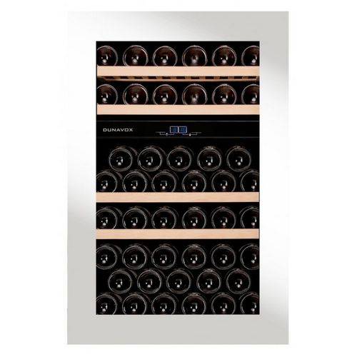 Винный шкаф компрессорный встраиваемый DUNAVOX DAB-49.116DW.TO 2 температурные зоны Винный шкаф компрессорный встраиваемый DUNAVOX DAB-49.116DW.TO 2 температурные зоны
