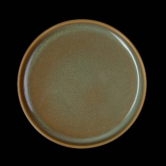 Тарелка мелкая 205мм Corone Primavera зеленая фк1747