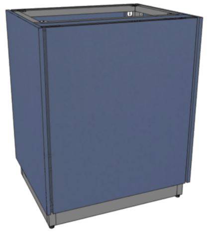 МОБ 700х700х860 серия RD1 Каркас с обшивкой ЛДСП МОБ 700х700х860 серия RD1 Каркас с обшивкой ЛДСП