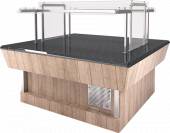 Прилавок нейтральный Refettorio (шведский стол сдвоенный) RN42S2 каменная столешница Прилавок нейтральный Refettorio (шведский стол сдвоенный) RN42S2 каменная столешница