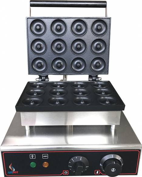 Вафельница Airhot DM-12 для пончиков, донатсов Вафельница Airhot DM-12 для пончиков, донатсов