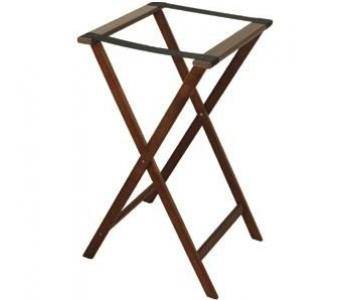 Подставка для подносов напольная темная (трейджек) 37691