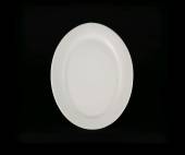 Блюдо овальное 250 мм Chan Wave (Classic) Ivory LQ-Q033 фк0127/ 12