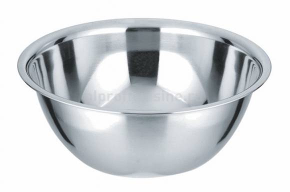 Миска металл 180мм  P.L.-PROFF CUISINE (020108-18W05)   Миска металл 180мм  P.L.-PROFF CUISINE (020108-18W05)