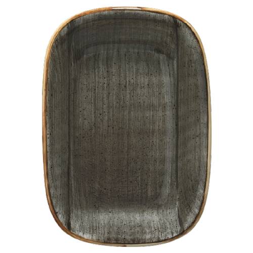 Блюдо прямоугольное 14х10см фарфор Gourmet Aura Space Bonna /12/ ASC GRM 14 DKY