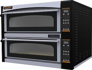 Печь для пиццы 2-камерная WLBake WellPizza Professionale 66M (2 пиццы по фронту, 3 пиццы вглубь) Печь для пиццы 2-камерная WLBake WellPizza Professionale 66M (2 пиццы по фронту, 3 пиццы вглубь)