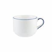 Чашка кофейная 80мл фарфор Banquet Retro Bonna E101BNC02KF синий край