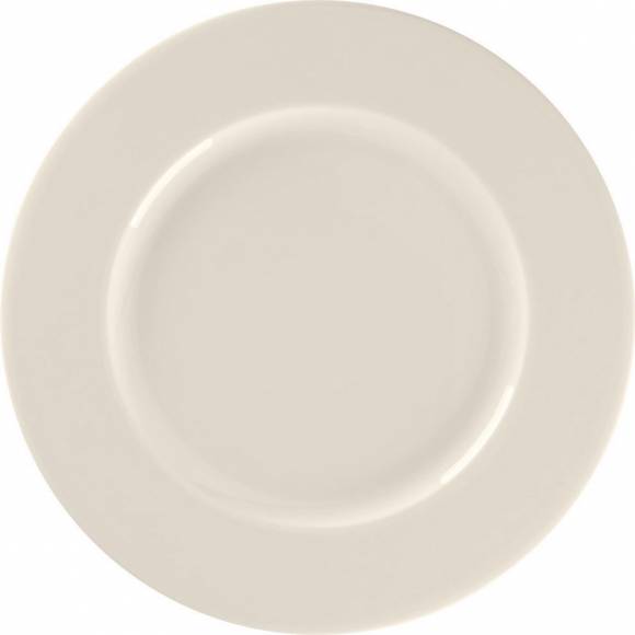 Тарелка с бортом круглая 270мм плоская RAK Fedra BCFRFP27 костяной фарфор Тарелка с бортом круглая 270мм плоская RAK Fedra BCFRFP27 костяной фарфор