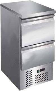 Стол холодильный 2 ящика GN1/1-200 Koreco S4012D нерж. 8755 Стол холодильный 2 ящика GN1/1-200 Koreco S4012D нерж. 8755
