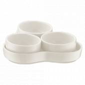 Набор для соусов 4 предмета фарфор Banquet White Bonna /12/ BNC 04 SST Набор для соусов 4 предмета фарфор Banquet White Bonna /12/ BNC 04 SST