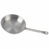 Сковорода 220мм нерж. индукция тройное дно Luxstahl [C24131] кт115