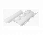 Тарелка 320х210мм прямоуг. с 3-мя выемками Эпитайзер E6392  45145 /6/12/ Тарелка 320х210мм прямоуг. с 3-мя выемками Эпитайзер E6392  45145 /6/12/