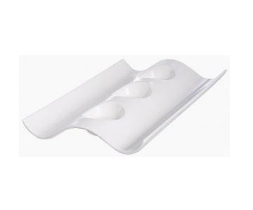 Тарелка 320х210мм прямоуг. с 3-мя выемками Эпитайзер E6392  45145 /6/12/ Тарелка 320х210мм прямоуг. с 3-мя выемками Эпитайзер E6392  45145 /6/12/