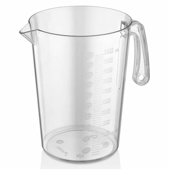Мерный кувшин 5л без крышки, п/п прозрачн. GP 77193