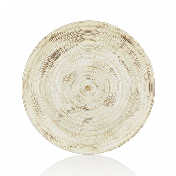 Тарелка круглая 270мм фарфор Falme Brown By Bone TN-FB-ZT-27-DZ /12/ Тарелка круглая 270мм фарфор Falme Brown By Bone TN-FB-ZT-27-DZ /12/