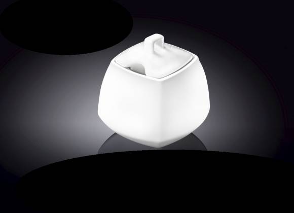 Сахарница 340мл квадрат Wilmax WL-995026/A /6/36/ Сахарница 340мл квадрат Wilmax WL-995026/A /6/36/