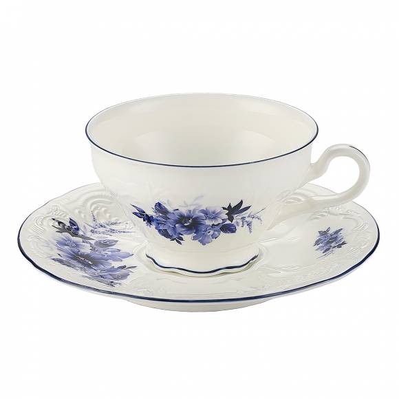 Чайная пара 220мл Blue Flower P.L. Proff Cuisine NY-YQA3286X6-CS-180C /6/ Чайная пара 220мл Blue Flower P.L. Proff Cuisine NY-YQA3286X6-CS-180C /6/