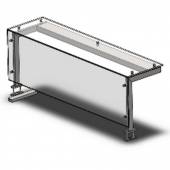 Полка Refettorio Drop-In Г - тип/ 715 с широким стеклом Полка Refettorio Drop-In Г - тип/ 715 с широким стеклом