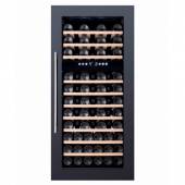 Винный шкаф компрессорный встраиваемый DUNAVOX DX-74.230DB 2 температурные зоны