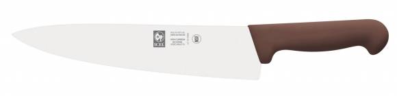 Нож поварской 260/385 мм. Шеф коричневый, узкое лезвие PRACTICA Icel 24900.3027000.260 Нож поварской 260/385 мм. Шеф коричневый, узкое лезвие PRACTICA Icel 24900.3027000.260