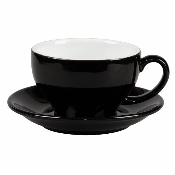 Чайная пара 300 мл черный цвет Barista  P.L HJ13081-300BSET-WC-BC /6/ Чайная пара 300 мл черный цвет Barista  P.L HJ13081-300BSET-WC-BC /6/