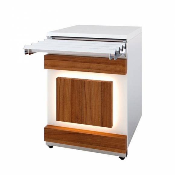 Прилавок нейтральный Eco Wood Luxstahl ПН-600 Premium